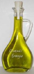 Olivenöl Orange in Flasche